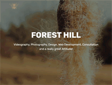 Tablet Screenshot of foresthillstudios.com